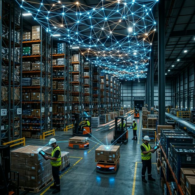 Uninterrupted Logistics: Industrial-Grade WiFi Design for Distribution Centers