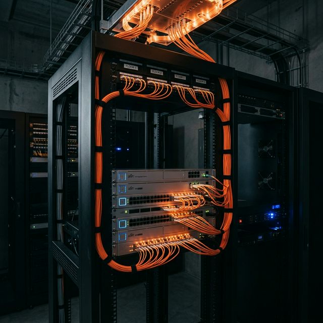 Fiber Backbone Rack SFP+ Fiber Backbone: The Skeleton of a High-Performance Corporate ...