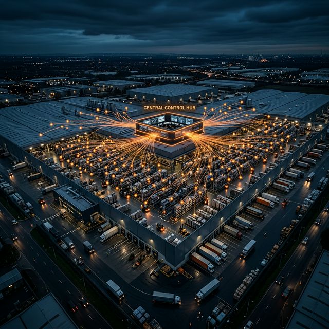 15,000 m² Logistics Center: Industrial WiFi for 200 IoT Devices in Continuous Operation